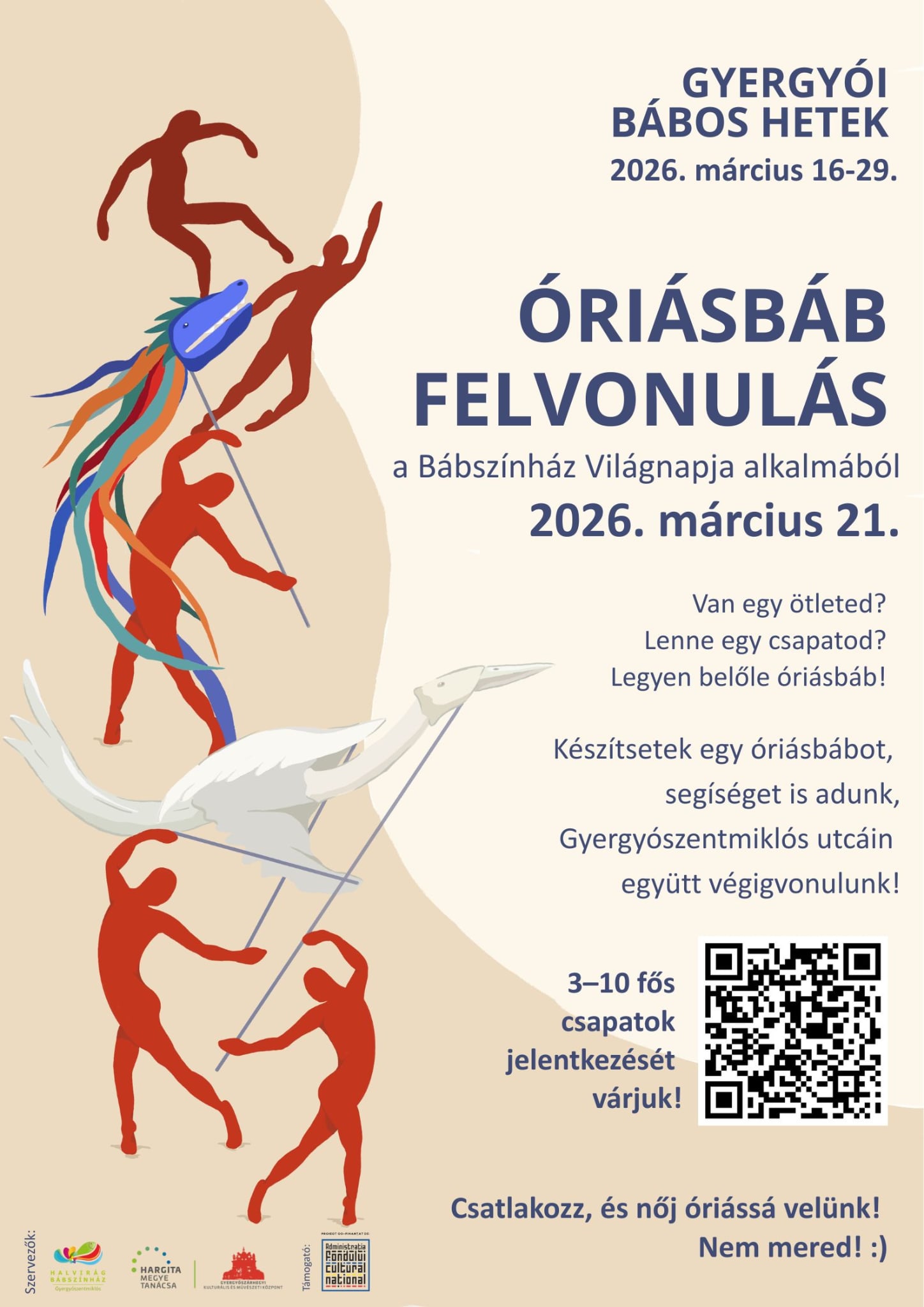 Óriásbábok készítőit várják a Gyergyói Bábos Hetek szervezői