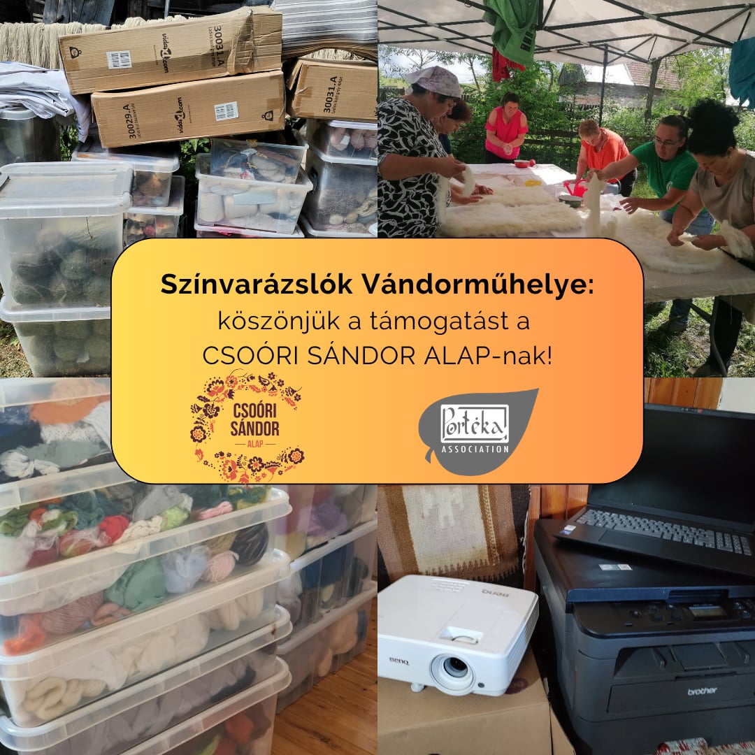 Beszámoló a vándorműhely kialakítását célzó beruházásról