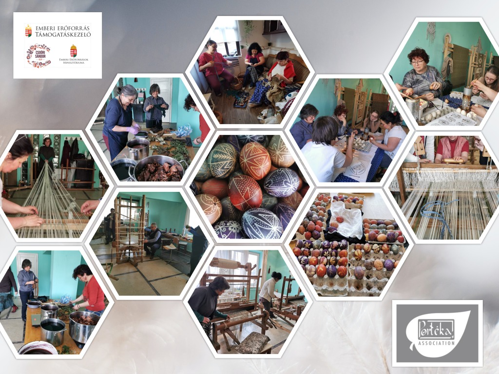 Folytatódtak a Portéka Egyesület növényi festéssel egybekötött kurzusai