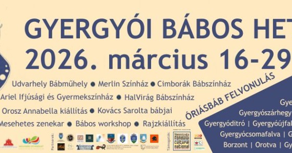 Színes felvonulás és alkotó fantázia – érkezik a Gyergyói Bábos Hetek