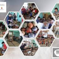 Folytatódtak a Portéka Egyesület növényi festéssel egybekötött kurzusai