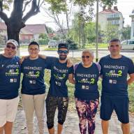 Műtött lábbal biciklizni, hogy más is gyógyulhasson