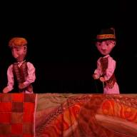 Szalonnát termő bábelőadás