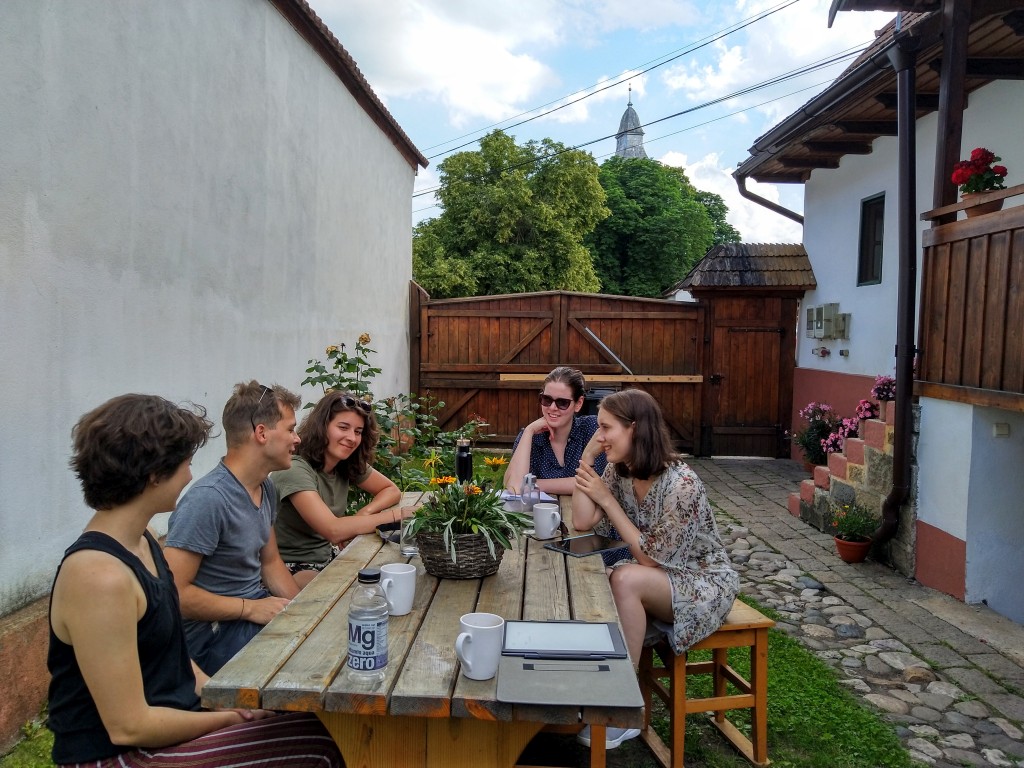 Nemzetközi ifjúsági csere Torockón - előkészítő műhelymunka